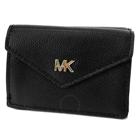 tri-fold leather wallet michael kors|Michael Kors crossgrain leather wallet.